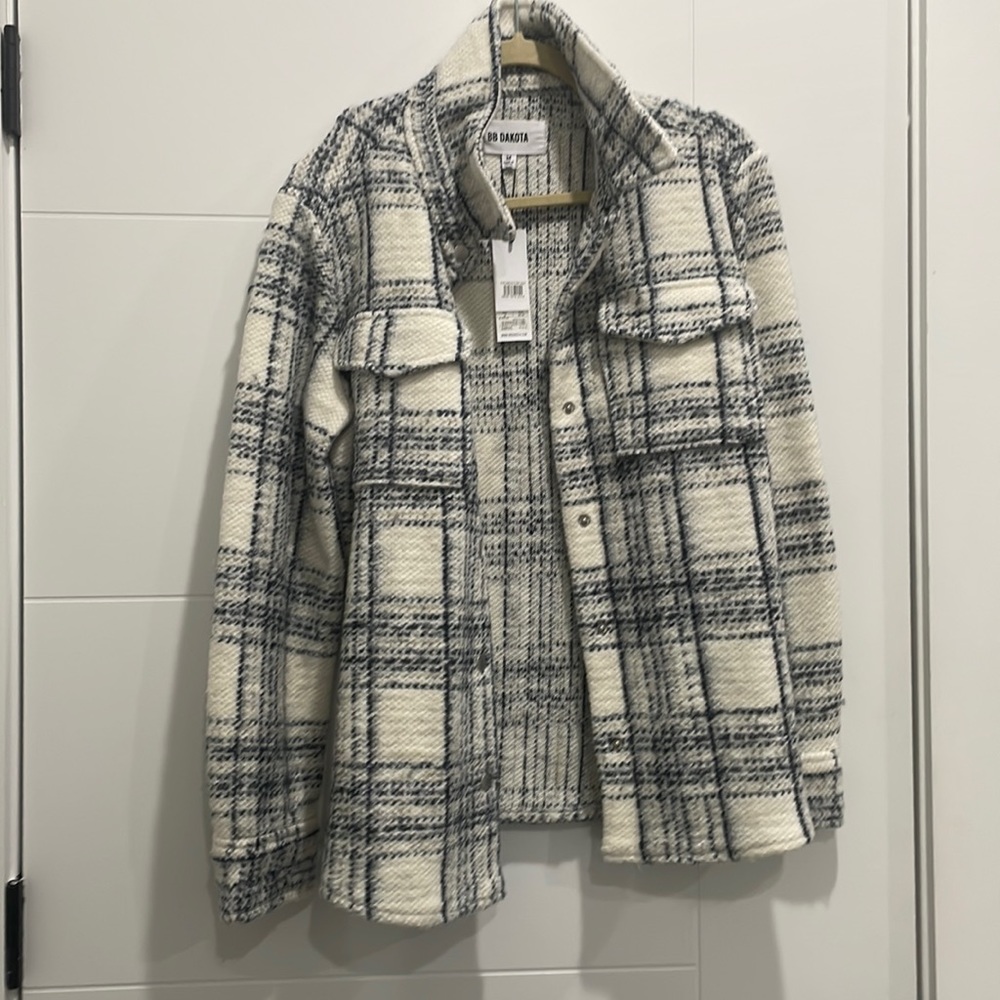 Never worn BB Dakota Plaid Shacket